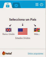 seleccion de pais para acceder a internet como si estuvieramos alli