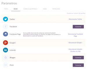 conectar pagina google plus a perfil klout