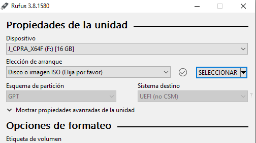 Como grabar una imagen ISO a un USB