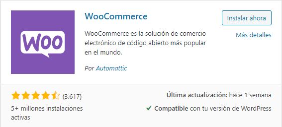 Woocommerce o como hacer una tienda virtual en wordpress