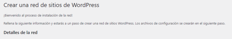 WordPress multisitio o multisite