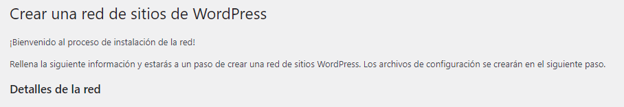 Wordpress multisitio o multisite